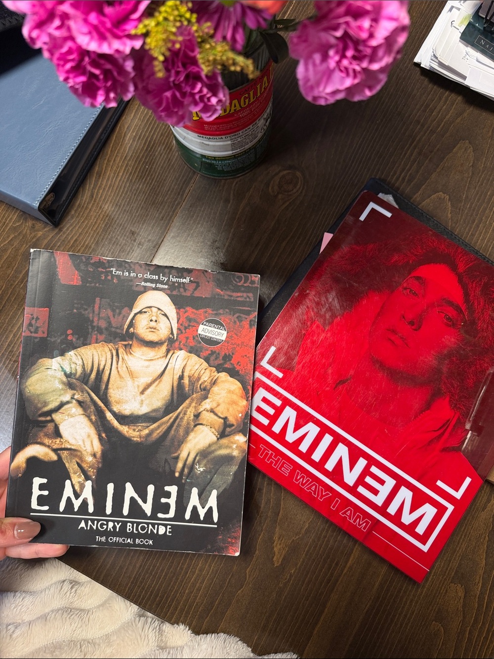 2 Eminem Books. Coffee Table Book Set